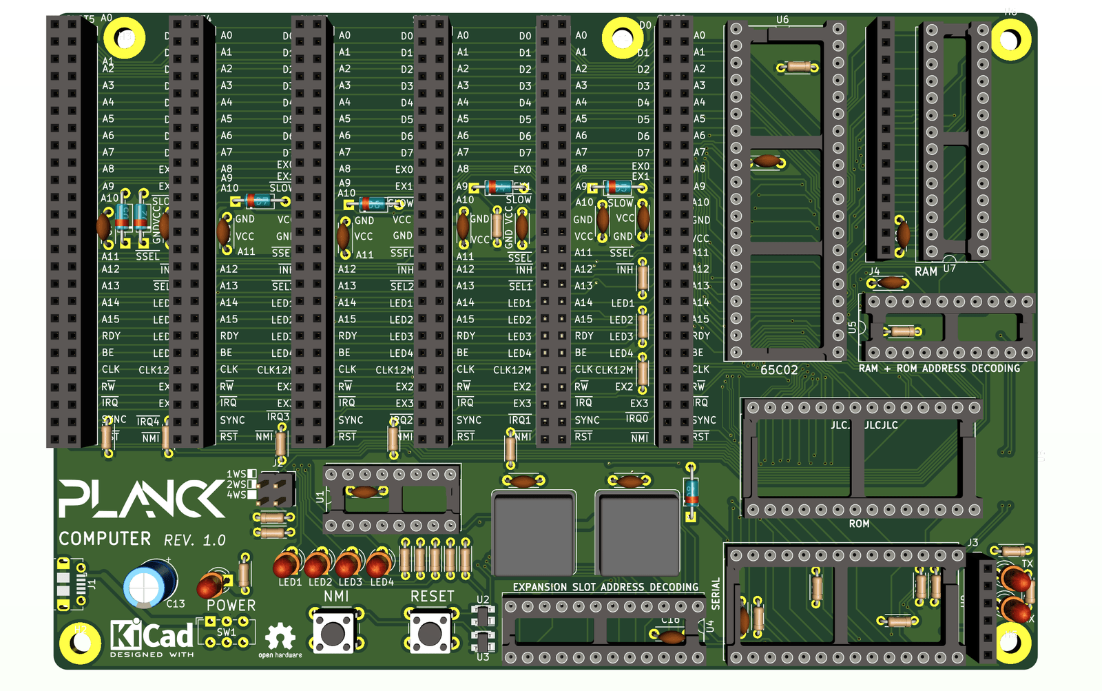 Planck computer 3D view